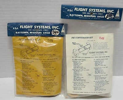 Flight Systems Flying Model Rocket Conversion Kit FSI Model Rocket Mounts Sealed - Image 1 of 4