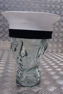 Royal Navy Sailors Pork Pie Hat Class II Used, Genuine British - All Sizes - Picture 1 of 9