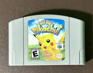 Hey You Pikachu N64 Nintendo 64 Juego Auténtico Vintage Clásico Coleccionable Divertido - Imagen 1 de 2