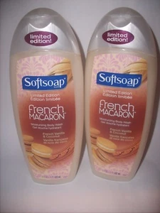 (2) SOFTSOAP LIMITED EDITION Body Wash FRENCH MACARON 18 FL OZ EACH - Picture 1 of 2