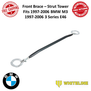 Whiteline Front Brace Strut Tower Fits 00-06 BMW M3 / 3 Series E46 #KSB557