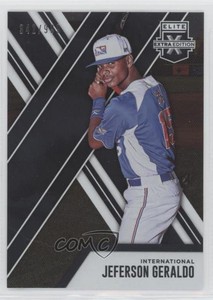 2017 Panini Elite Extra Edition /999 Jeferson Geraldo #169