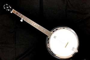 ARIA SB-200W 4-STRING BANJO Japan with Hard case Used Excellent++++ - Picture 1 of 7