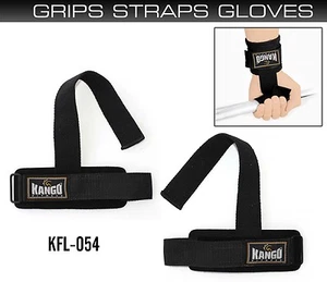 Kango Fitness Pro Gewichtheben Gymnastikriemen Handstange Handgelenkstütze Handschuhe Halstuch - Bild 1 von 1