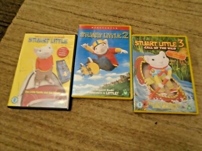 Stuart Little Trilogy (1-3) - 3x DVD Set - Region 2 - VGC - Image 1 of 4