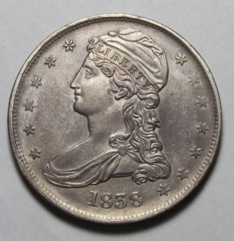 1838 Capped Bust Half UR266 Cover