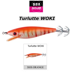 Anzuelo de Varias Puntas Jig SEA SQUID Woki Dosificador Naranja Carcasa Starlite - Imagen 1 de 1