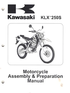 OEM Genuine Kawasaki New Bike Service/Assembly Manual KLX250S KLX250 S 2009 - Picture 1 of 2