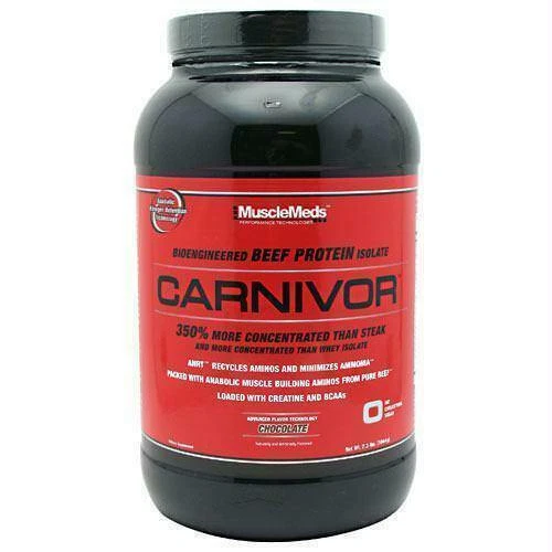 MuscleMeds Carnivor Beef Protein Isolate Choocolate Flavour Powder