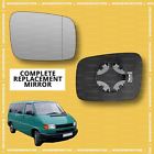 Right side for VW T4 1990-2003 Wide Angle wing door mirror glass heated