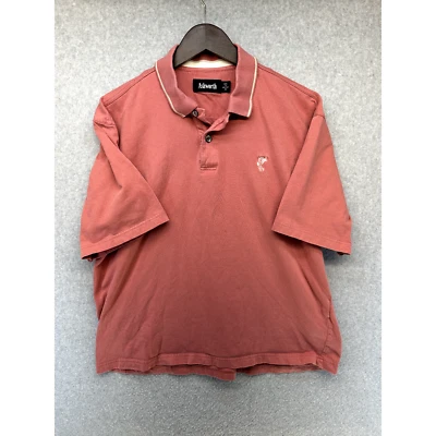 Camisa Polo Ashworth Para Hombre Talla Mediana Rosa Salmón Manga Corta con Defectos Foto 1 de 4