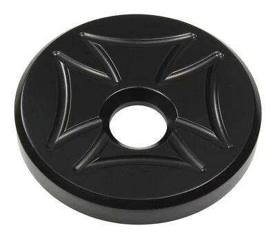 Tankdeckel - Cross - Alu schwarz - Suzuki M / VZR 1800 Intruder - Bild 1 von 2