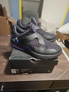 Nike Mens Air Jordan Trainer 888122-018 Black Basketball Shoes Sneakers Size 9.5 - Picture 1 of 20