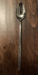 Vintage Oneida Ltd Latin Quarter Stainless Iced Tea Spoon - Picture 1 of 3