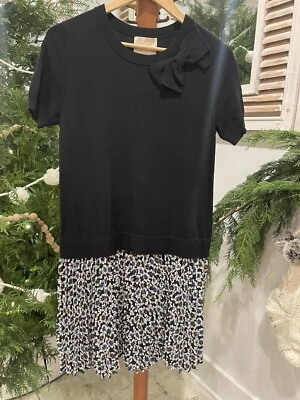 Vestido midi a rayas lisas Kate Spade New York para mujer talla pequeña Foto 1 de 4