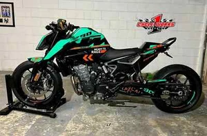 KIT GRÁFICO PERSONALIZADO COMPLETO PARA KTM DUKE 790 890 2017 2018 2019 2020 2021 RC901 - Imagen 1 de 3