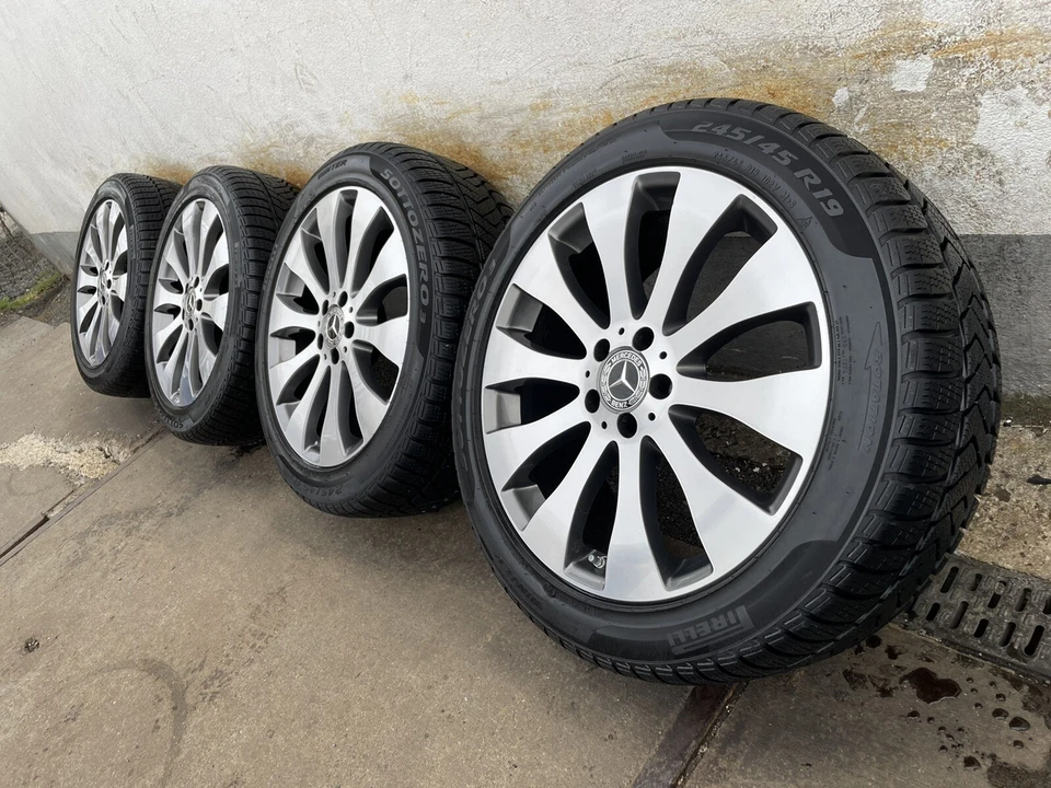 Original Mercedes E Klasse W213 S213 All Terrain 19 Zoll Winterräder DOT20 8mm - Bild 1 von 4