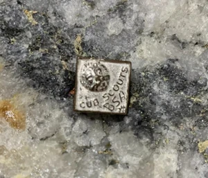 VINTAGE CUB Scouts BSA DIAMOND PIN - SAFETY PIN CATCH 1938-44 - Picture 1 of 2