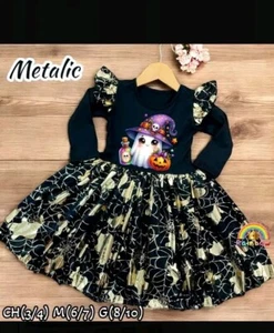 Toddler Kids Baby Girls Cute Long Sleeve Dress Princess Party Tutu Dress Ch 3/ 4 - Picture 1 of 4