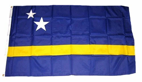 FAHNENMAX® Flagge / Fahne Curacao Hissflagge 90 x 150 cm