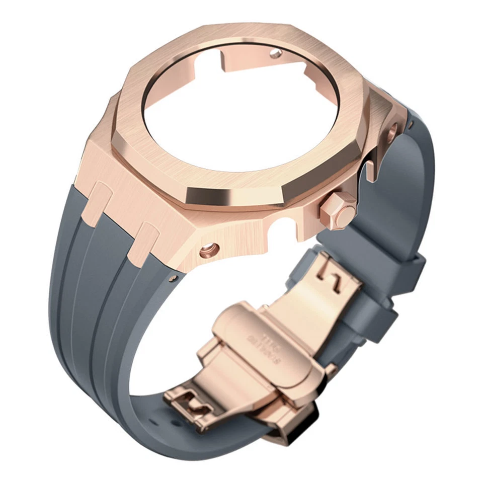 Premium 316L Caja de Acero Inoxidable + Correa AP Mod Kit para Casioak GA2100/GA2110 Foto 1 de 4