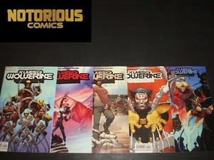 X Lives of Wolverine 1-5 Complete Comic Lot Run Set Marvel Collection - Picture 1 of 2