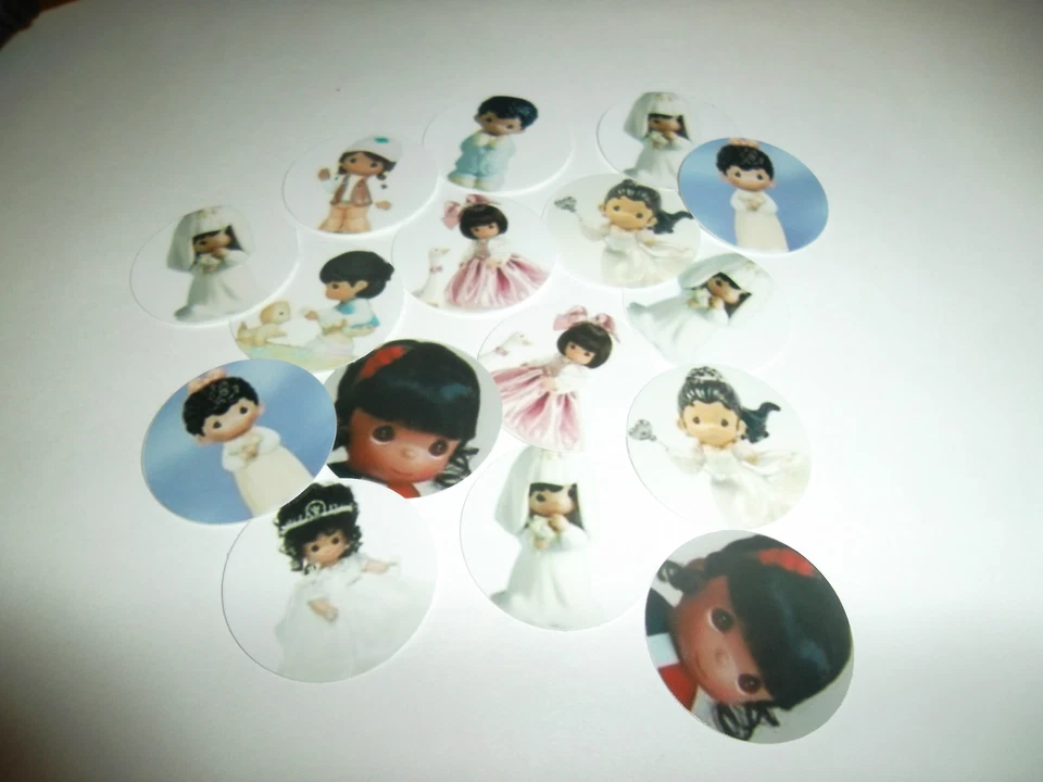 NUEVA BOTELLA PRECORTADA DE UNA PULGADA NEGRA AFROAMERICANA MOMENTOS PRECIOSOS ENVÍO GRATUITO Foto 1 de 1