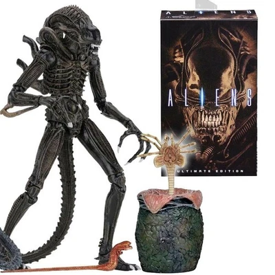 Aliens Ultimate Xenomorph Alien Warrior Facehugger 9" Figure Brown B16 - image 1 of 4