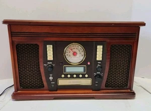 Innovative Technology FM CD Cassette Turntable Bluetooth No Remote/No Box - Picture 1 of 11