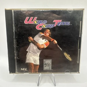 World Court Tennis - Turbografx 16 - W/Manual and Sleeve - Bild 1 von 5