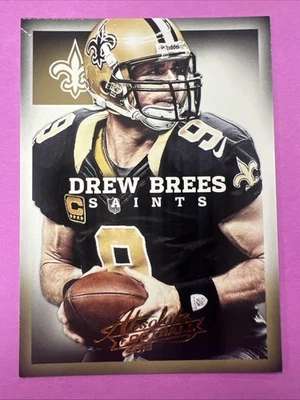 2013 Panini Absolute Football - DREW BREES #61 - New Orleans Saints - Image 1 of 2