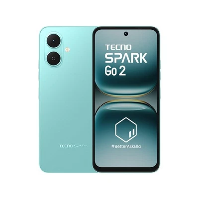 Tecno Spark Go 2 (Turquoise Green, 64 GB)  (3 GB RAM) T7250 Processor 5000 mAh - Image 1 of 4