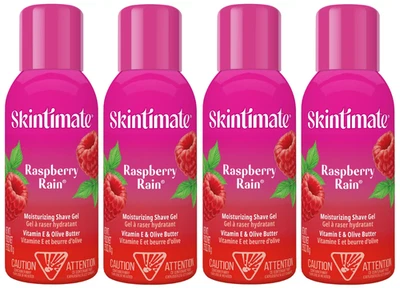 Gel de afeitar para mujer Skintimate Signature Scents Raspberry Rain, talla de prueba, 2,75 oz Foto 1 de 4