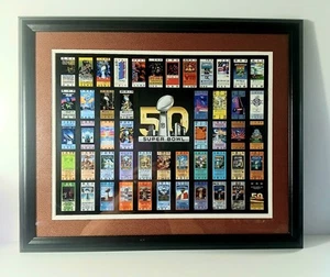 NFL Super Bowl 50 Commemorative Ticket Stub Collection VERY RARE (Read) - Picture 1 of 9