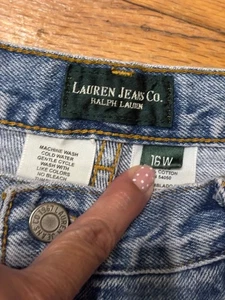 Lauren Jeans Co. Jeans Size 16W Blue - Picture 1 of 7