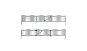 Woodland Scenics A3004 O Picket Fence (US IMPORT) - Picture 1 of 5
