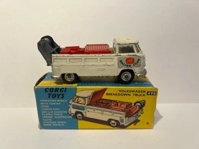 Corgi Toys 490 VW Breakdown Truck, Boxed Original Rare, Vinatge, 1960's - Image 1 of 4