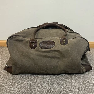 Frost River Canvas Duffle Bag Waxed Leather Straps Duluth Minnesota - Bild 1 von 19