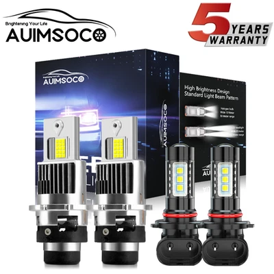 Para 2004 2005 2006 Lexus LS430 HID/LED Faro Alto/Bajo + Kit de faros antiniebla Foto 1 de 4