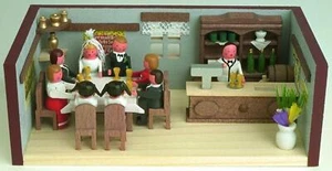 Miniaturstube Hochzeitsstube BxHxT 11x4x6 cm NEU Seiffen Miniatur Stube Kästchen - Picture 1 of 1