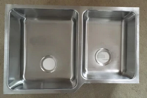 TEKA 53120.9SL 31x20x9 Double Bowl Stainless Steel Kitchen Sink NEW - Picture 1 of 11