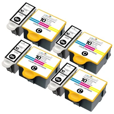 8PK For Kodak 10XL B 8891467 & 10C 8946501 fits Hero 6.1 7.1 9.1 Printer Series - Image 1 of 4
