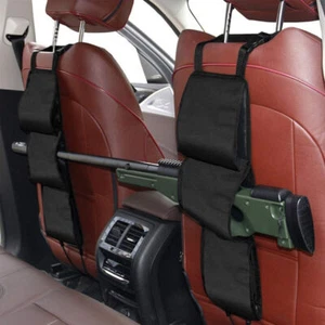 Tactical Car Seat Back Gun Rack Rifle Shotgun Storage Holder Hunting Accessory - Picture 1 of 8
