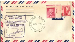 United Airlines Primer Vuelo Omaha Nebraska Aeropuerto - Denver Colorado - 1960 - Imagen 1 de 2