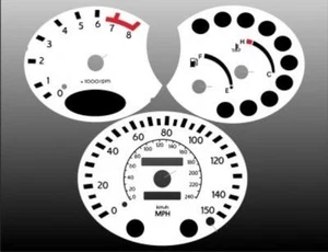 White Face Gauges for 2000-2001 Hyundai Tiburon - Bild 1 von 4