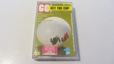 Fussball WM Kassette 1990  ,, GET THE CUP "  von 1990 mit Queen Abba T.Turner ec - Bild 1 von 4