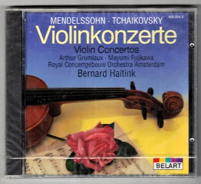 Violinkonzerte-Mendelssohn, Tchaikovsky-Violin Concertos-CD-NEU/OVP (1993) - Bild 1 von 2