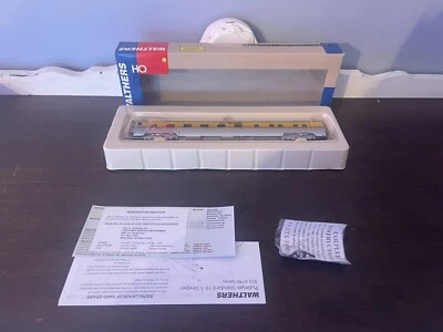Walthers HO #932-6748 PS Pullman 10-5 Sleeper D&RGW 4 Stripe Scheme NIB NOS - Image 1 of 4