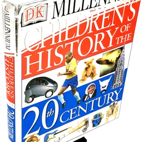 Preowned,MILLENNIUM CHILDREN'S HISTORY OF 20TH CENTURY, HARD/SLIP 344 PGS, VG - Picture 1 of 10