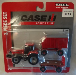 Ertl Case IH 3 piece Agriculture set 2 1/64 scale - Picture 1 of 2